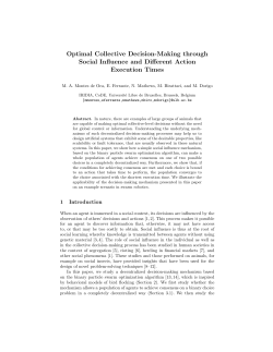 Optimal Collective Decision-Making through Social Influence