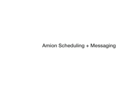 Amion Scheduling + Messaging
