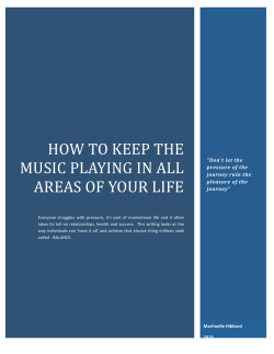 HOW TO KEEP THE MUSIC PLAYING 1299