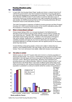 Housing Allocations Policy