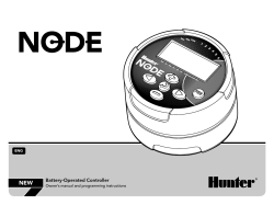 Node Owner`s Manual