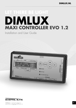 LET THERE BE LIGHT MAXI CONTROLLER EVO 1.2