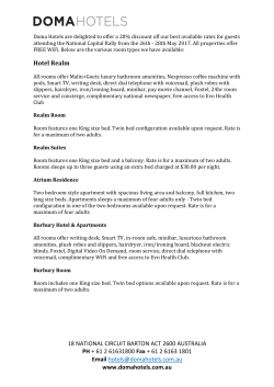 18 NATIONAL CIRCUIT BARTON ACT 2600 AUSTRALIA PH + 61 2