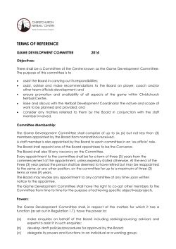 QEII Park, 171 Travis Road, PO Box 35