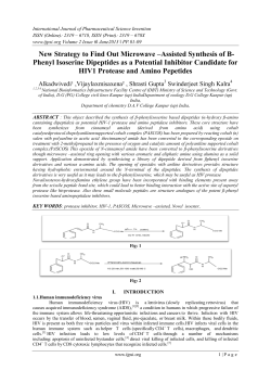 New Strategy to Find Out Microwave &ndash;Assisted Synthesis of B