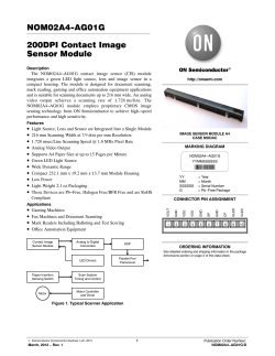 200 DPI Contact Image Sensor Module