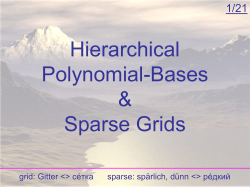 Highdimensional Integration