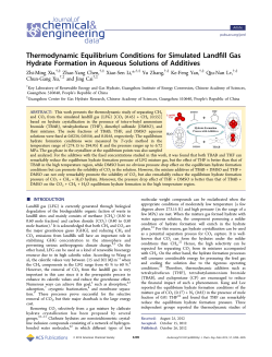 Thermodynamic Equilibrium Conditions for