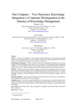 PAPER TITLE &ndash; ARIAL BOLD 14pt - The Engineering Learning Unit