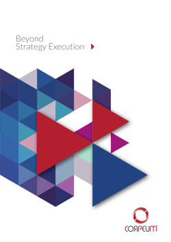 Beyond Strategy Execution