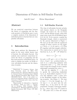 Dimensions of Points in Self-Similar Fractals