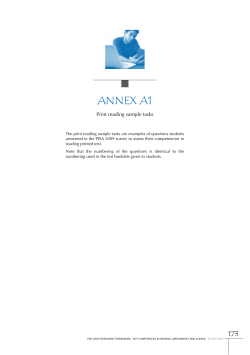 annex a1 - OECD.org