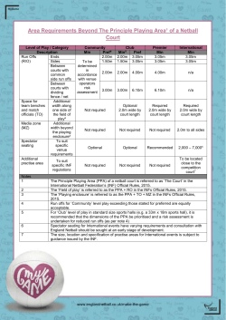 Area Requirements Beyond The PPA