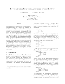 Loop Distribution with Arbitrary Control Flow