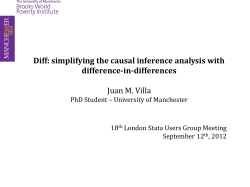 Diff: simplifying the causal inference analysis with difference