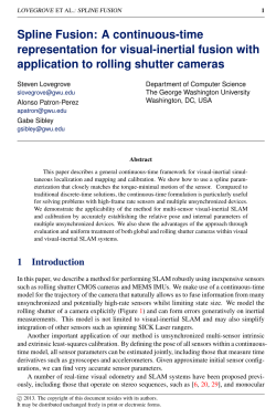 Spline Fusion: A continuous-time representation for visual