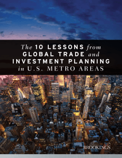 The 10 lessons from global trade and investment planning in U.S.
