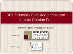 DOL Ruling - Financial