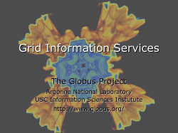 Overview of Grid Computing