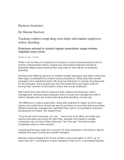 Business Insurance By Sheena Harrison Tracking workers comp