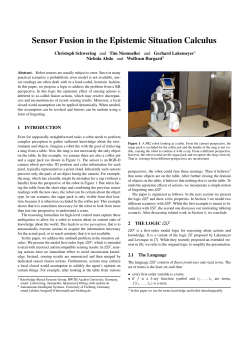 Sensor Fusion in the Epistemic Situation Calculus