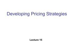 Competitors illegally getting together to raise or stabilise prices