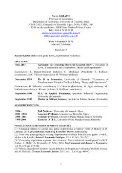 CV AG 03-17 eng - Laboratoire d`&eacute;conomie appliqu&eacute;e de Grenoble