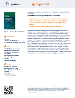 Computational Intelligence in Image Processing