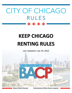 keep chicago renting rules