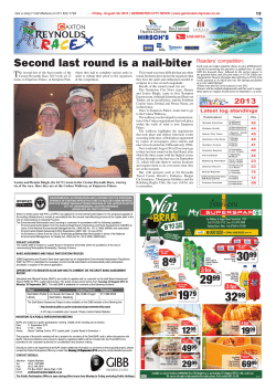 Second last round is a nail-biter