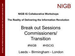Information Revolution NIGB October 2011