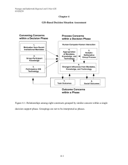 Chapter 4 GIS-based Decision Situation Assessment
