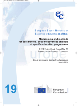 Mechanisms and methods for cost-benefit / cost