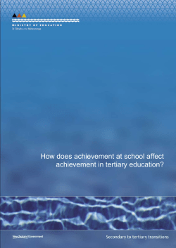 How does achievement at school affect achievement
