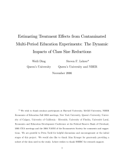 Estimating Treatment Effects from Contaminated Multi