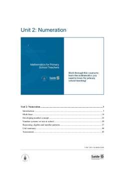 Because our numeration system has only ten symbols