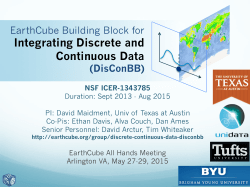 Integrating Discrete and Continuous Data
