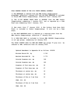 motions, amendments and rule changes