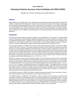 Evaluating Predictive Accuracy of Survival Models