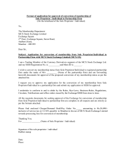 Individual to Partnership Firm