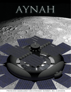 aynah - International Space Settlement Design Competition