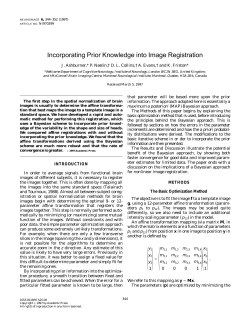 Incorporating Prior Knowledge into Image Registration