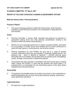 Multi-Use Games Areas