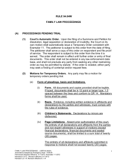 RULE 94 - Yakima County