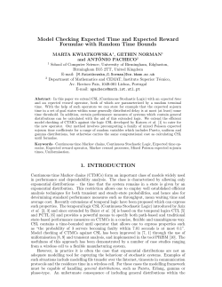 Model Checking Expected Time and Expected Reward Formulae