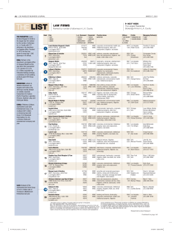 law firms - CBJonline.com