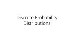 day3 - discrete probability distributions handout