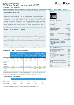Factsheet BGF Asian Growth Leaders Fund Class A2RF
