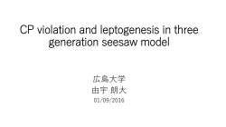 CP violation and leptogenesis in there generation