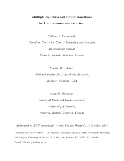 Multiple equilibria and abrupt transitions in Arctic summer sea ice